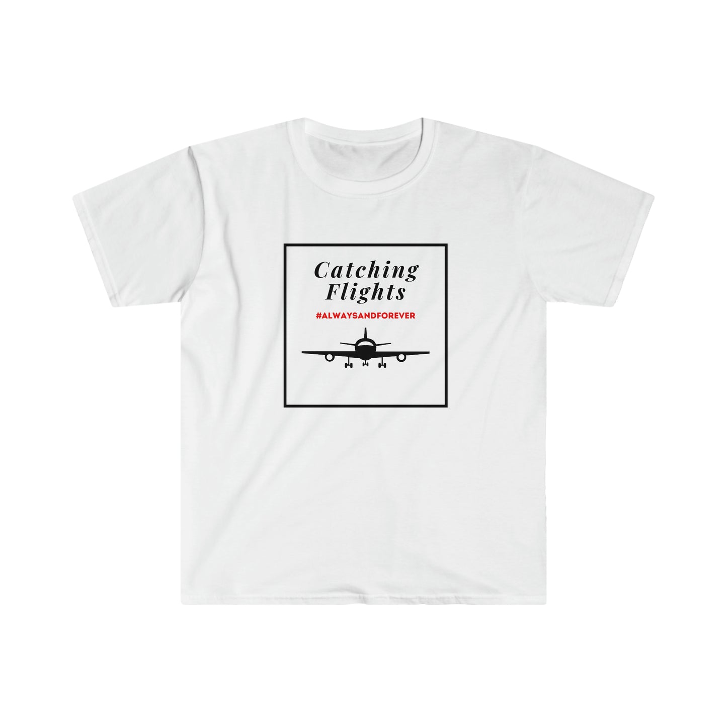 Catching Flights and Feelings - Couples T-shirt Set - Men