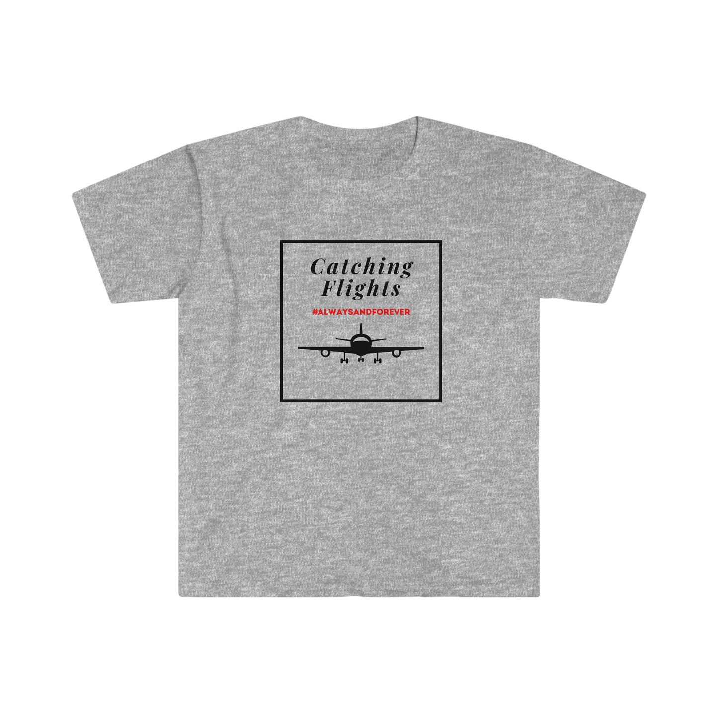Catching Flights and Feelings - Couples T-shirt Set - Men
