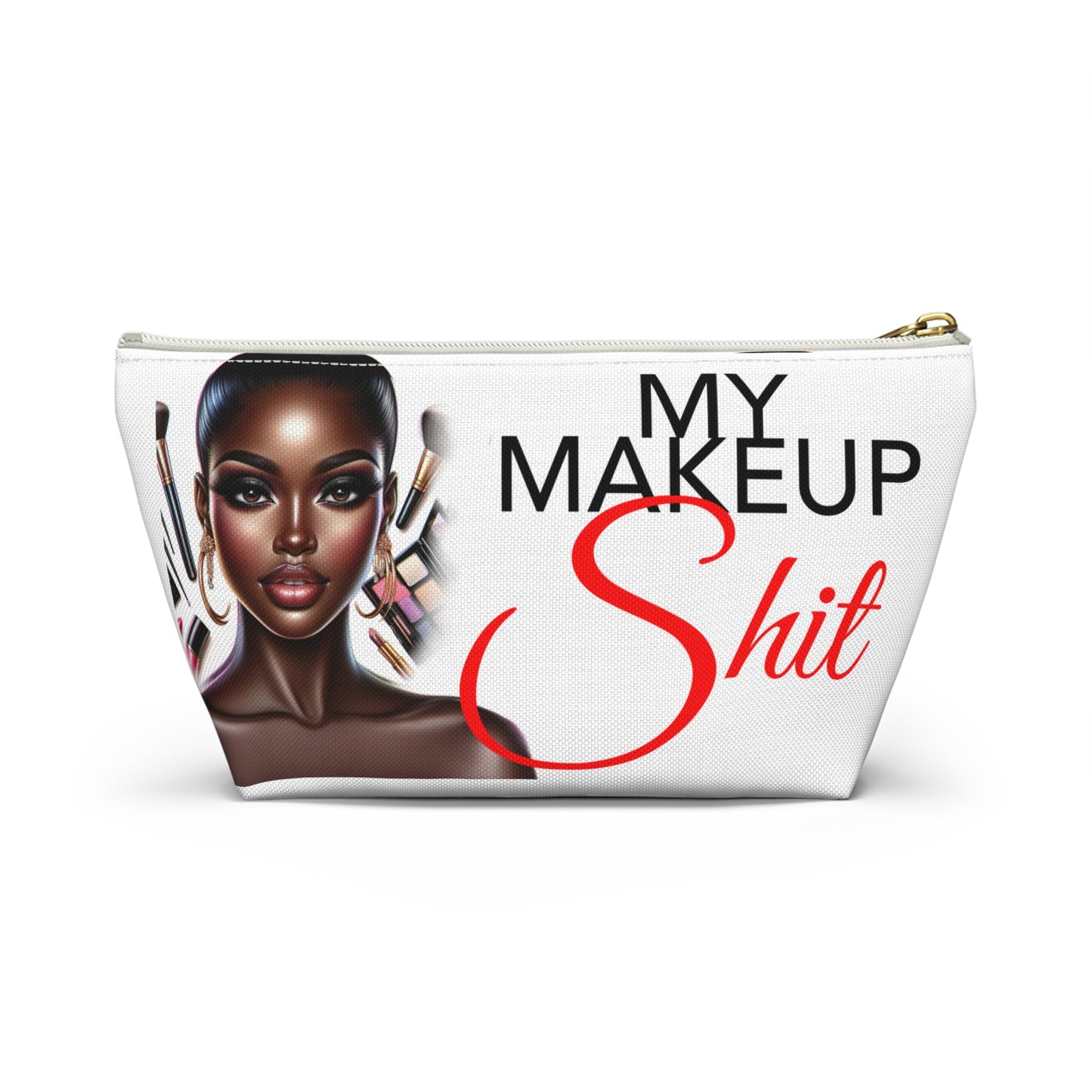 My Makeup Pouch - Compact Cosmetic Bag  Portable Beauty Organizer, Small Makeup Case, Trendy Makeup Bag, Makeup Storage, Accessory Pouch