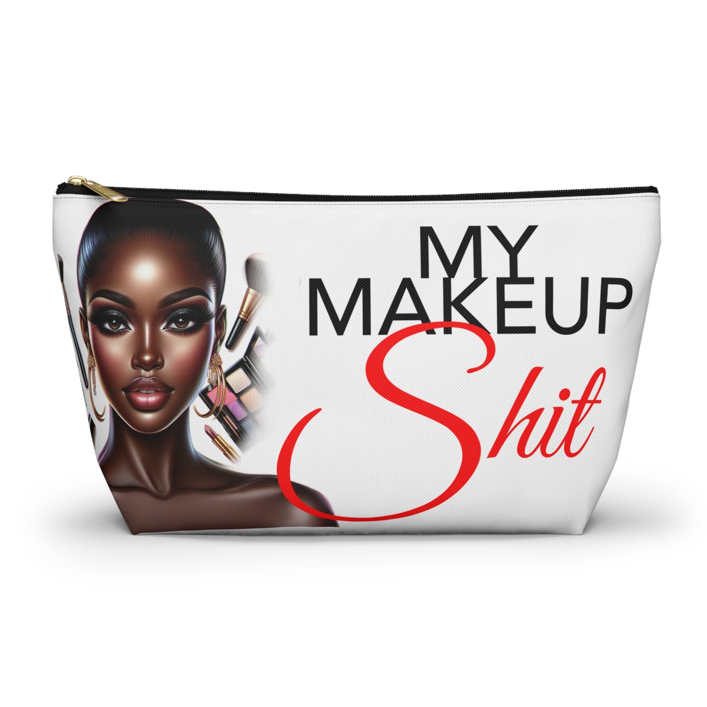 Copy of My Makeup Pouch - Compact Cosmetic Bag  Portable Beauty Organizer, Small Makeup Case, Trendy Makeup Bag, Makeup Storage, Accessory Pouch