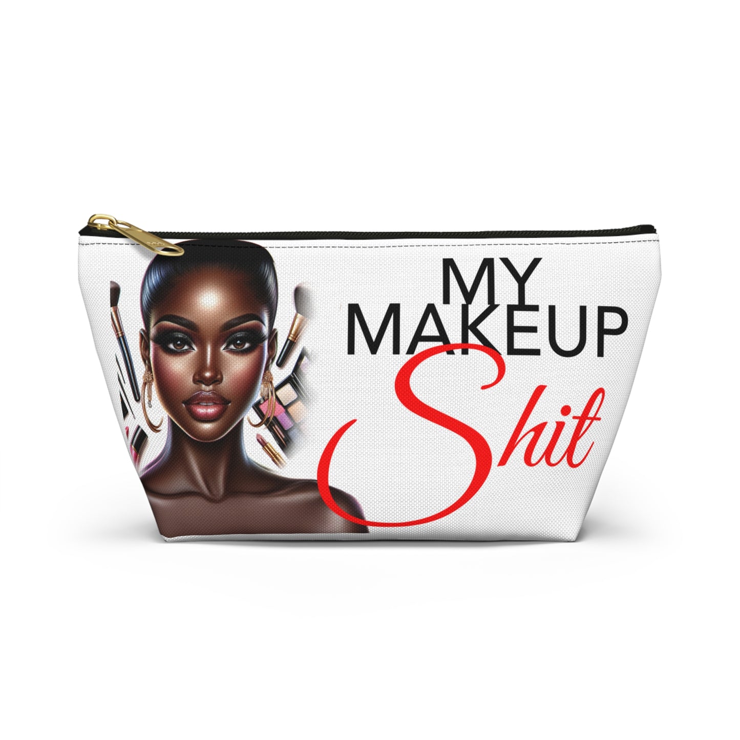 My Makeup Pouch - Compact Cosmetic Bag  Portable Beauty Organizer, Small Makeup Case, Trendy Makeup Bag, Makeup Storage, Accessory Pouch