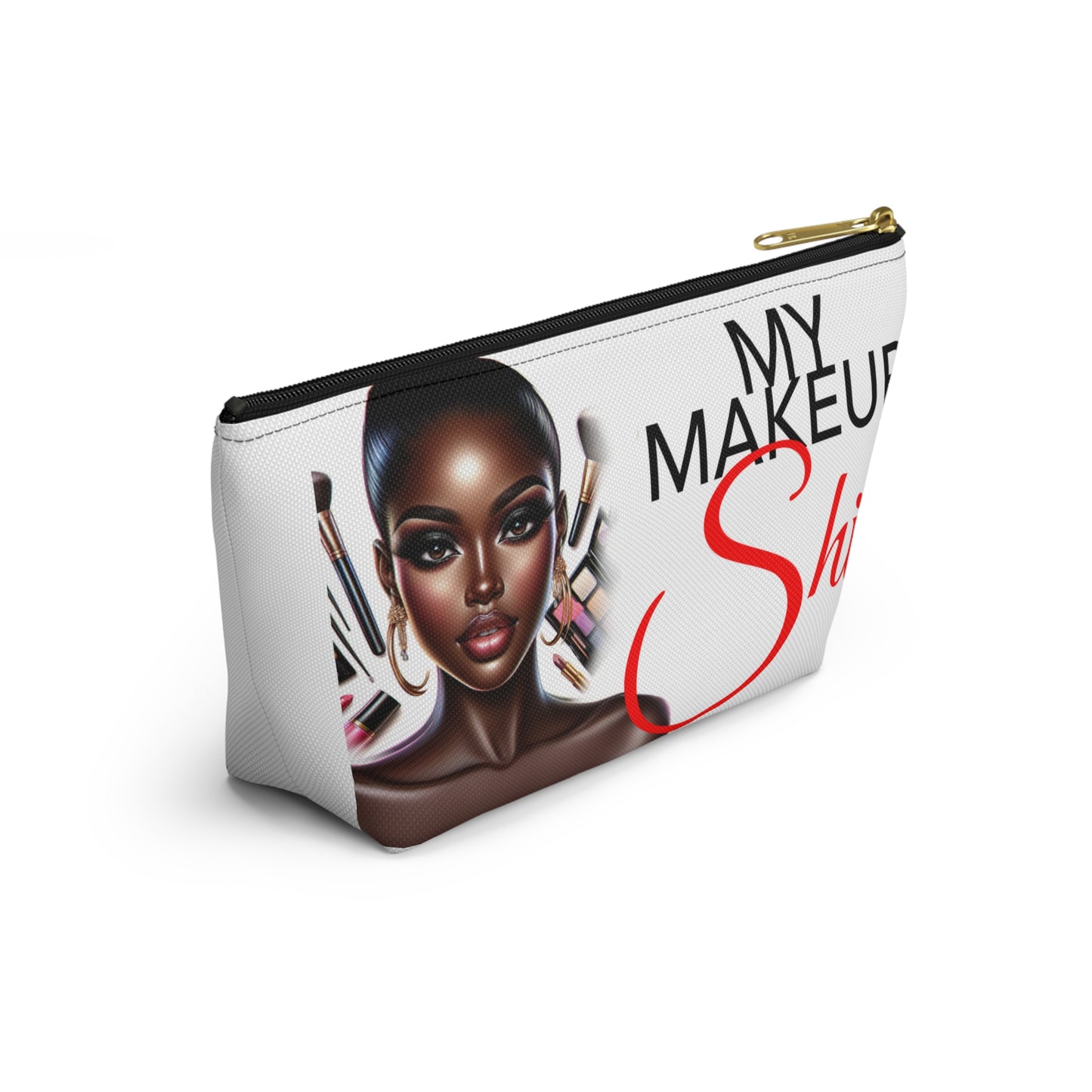 My Makeup Pouch - Compact Cosmetic Bag  Portable Beauty Organizer, Small Makeup Case, Trendy Makeup Bag, Makeup Storage, Accessory Pouch